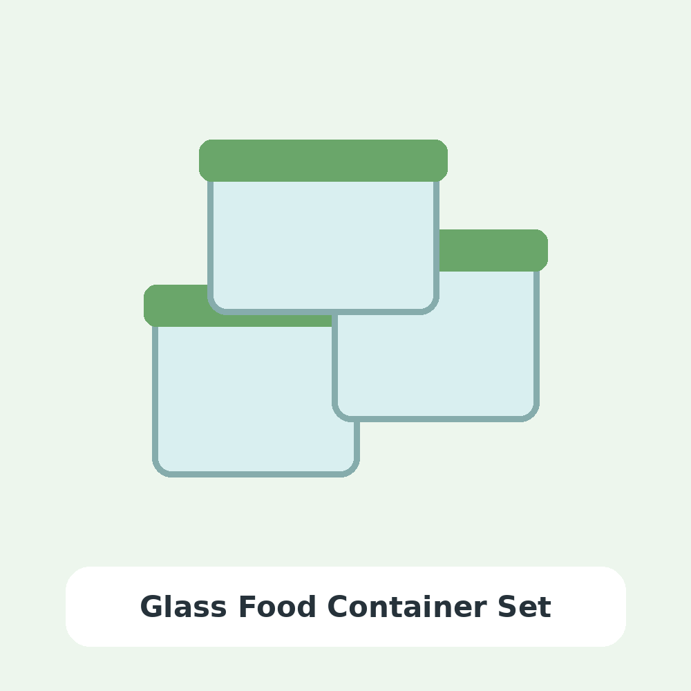 Glass Containers - original demo artwork
